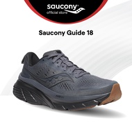 Saucony Guide 18 Road Running Stability Shoes Mens - (SHADOW/GUM) S20998-103