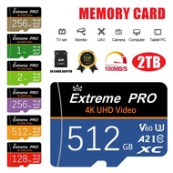 【Must-have】 Class 10 Mini Sd Memory 2TB 1TB TF SD 128GB Mobile Phone TF Flash Cartao De Memoria For 