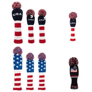 Wool Wooden Club Cover Golf Supplies Accessories Golf Wood Cover Golf Club Cover