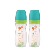 READY STOK Tupperware murah lelong Baby milk bottle 9oz x2units 2x botol susu bayi 9oz BPA Free Non Toxic Exclusive