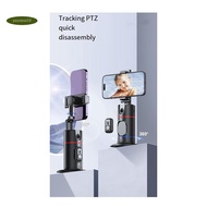 yzuzzaP02 360° Gimbal Stabilizer Desktop AI Automatic Tracking Gimbal with Remote for Smartphone Sta