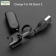 Migeet สายชาร์จ USB สำหรับ Xiaomi Mi Band 3 4 5ที่ชาร์จสำลอง,อะแดปเตอร์สำหรับ Xiaomi Mi แบนด์3 4 5สายรัดข้อมือฟิตเนสนาฬิกาข้อมือกำไลอัจฉริยะ