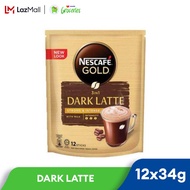 NESCAFE GOLD Dark Latte 12x34g