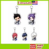 BLUE LOCK Acrylic Keychain Keyring anime manga