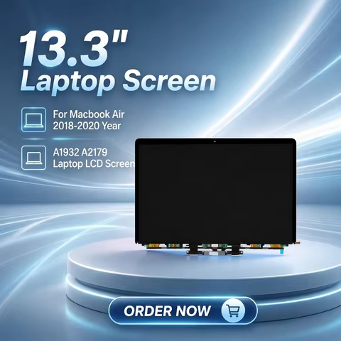 New LCD Screen for Macbook Air Retina 13.3" A1932 A2179 A2337 A2338 LCD Display Replacement