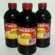 GULANAS Gula Aren Cair Merah Asli 500ml Botol bersertifikat BPOM dan Halal