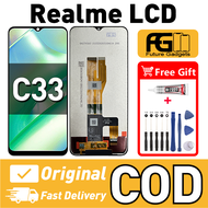 LCD REALME C33 Compatible For ORIGINAL LCD Skrin Touch Screen Replacement