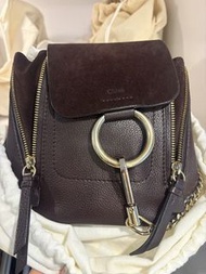 Chloe Suede Calfskin Mini Faye Backpack 麂皮 小背囊 手袋