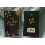 🔸Mini Gold Bar 999.9 Au ( 0.01g ) souvenir & gifts