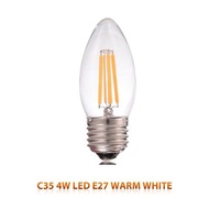 【✔In stock】 SINGSING SHOP Edison Led Bulb E27/e14 Vintage Led Light Bulb 220v 4w Warm White Tungsten Glass Edison Bulb Energy Saving Safety