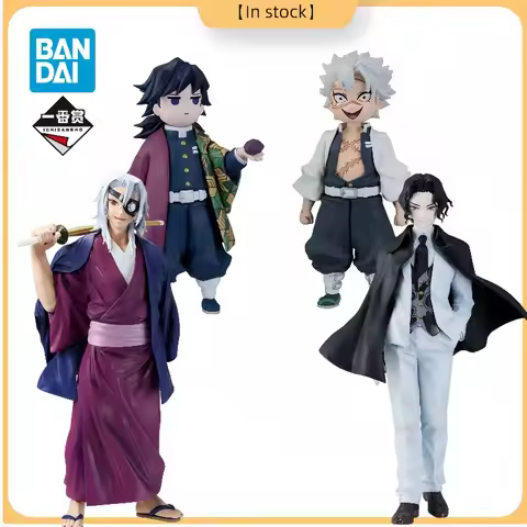 Original Bandai Spirits Ichiban Kuji Kimetsu No Yaiba Shinazugawa Sanemi Tomioka Giyuu Kibutsuji Muz