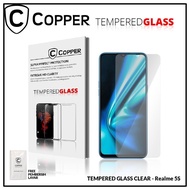 Realme 5s - COPPER TEMPERED GLASS FULL CLEAR