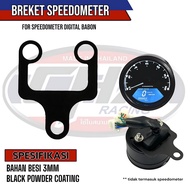 speedometer gauge meter LED LCD spidometer kilometer bulat digital BABON GNB universal segala jenis 