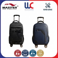 Masster Student Trolley School Backpack Business Travel 4 Wheels Bag Able To Fit 16" inch Laptop