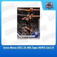Tyrese Maxey -Card 59- 76ers | 2025/26 NBA Topps NOW Trading Card
