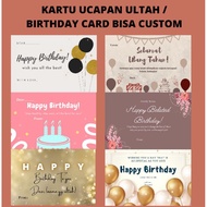 BIRTHDAY CARD Birthday Greeting Card/ Birthday Card/ HAPPY Birthday Card/