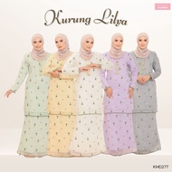 SERAHAUS Kurung Sulam Lilya / Cotton Organza Sulam