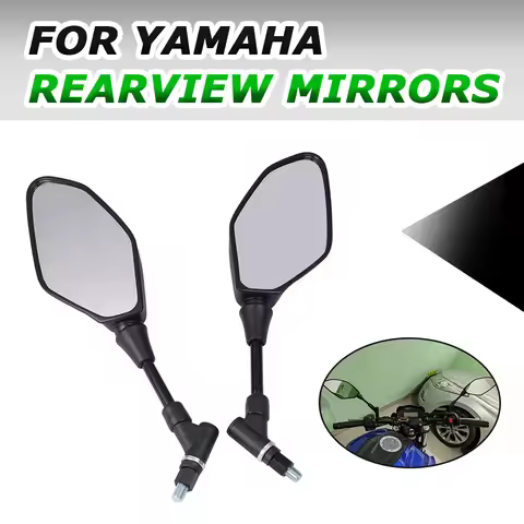Motorcycle Mirrors Rearview Side Mirrors Convex For Yamaha MT-01 MT-03 MT-07 MT-09 Tracer 900 9 GT F