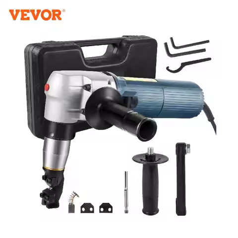 VEVOR 380W 625W Electric Metal Nibbler Corded Shears Cutter 1.8MM 4MM Cutting Thickness for Sheet Me