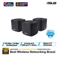 ASUS ZenWiFi XD4S Whole Home Mesh WiFi 6 System Extendable router - up to 4800sq ft 5+ rooms 25+ devices, AiMesh