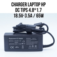 HP Hewlett Packard 18.5V 3.5A 65 Watt DC Tips Jek 4.8*1.7 Charger Adapter Notebook Laptop with Power