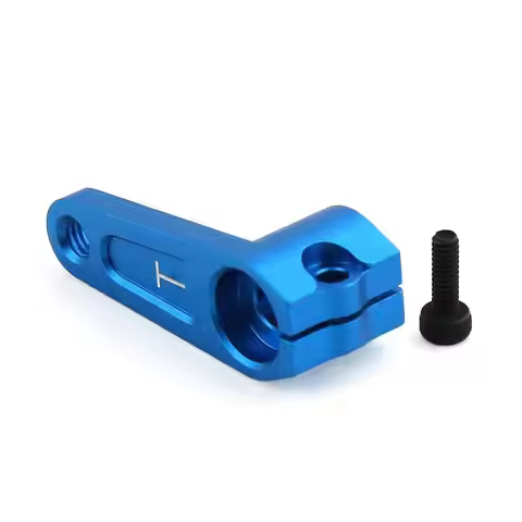 Aluminum Alloy TT01 TT02 XV02 25T Steering Servo Arm Heighten Steering Link Servo Part For Tamiya 42