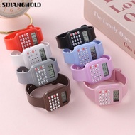 SIJIANGMOLD Micro Calculator Watch, Cartoon Date Display Electronic Digital Calculator, Creative Mul