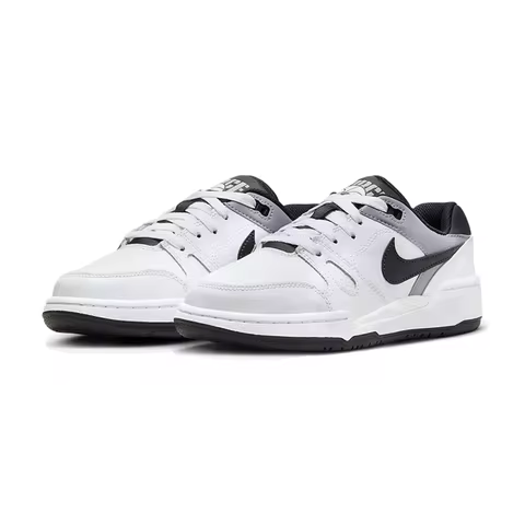 Nike Ful Force Comfortable and Versatile Low-Top Skate Shoes White/Gray FV5929-101