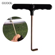 GUOOL Trampoline Spring Puller Hook Tool Ergonomic Durable Handle for Trampoline Spring Cover 14 Ft 