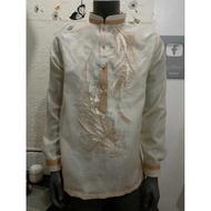 Modern Barong Tagalog Cream with different style