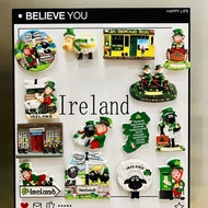 Ireland，sheep，clover，cartoon，characters，3D Stereoscopic，Tourism souvenirs，Resin painting，Decoration 