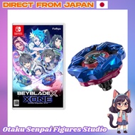 Beyblade X XONE (Beyblade X Zone) - Switch with Exclusive Shinobi Knife 4-60LF Metal Coat: Blue
