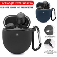 屯京 - [深藍色] 矽膠藍牙耳機盒保護套 真無線藍牙耳機保護殼適用於google-pixel-buds-pro [平行進口]