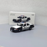 596 1: 64 Ford Crown Vectoria-Las Vegas, Nevada State Police Car Alloy Car Model