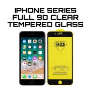 IP 6 6S 6 PLUS 6S PLUS 7 8 7 PLUS 8 PLUS FULL COVER 9D CLEAR TEMPERED GLASS