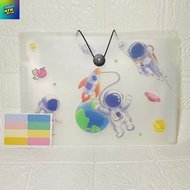 A4 Cute Motif File Folder 8-Section File Folder