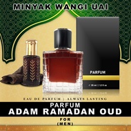 MINYAK WANGI UAI ADAM RAMADHAN OUD Long Lasting Parfum Perfume Viral EDP  Mesra Solat Bau Tahan Lama