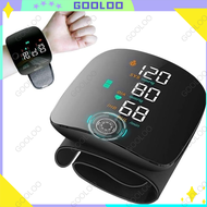 GOOLOO Rechargeable Wrist Style Digital Blood Pressure Monitor With Big LCD Display And Voice Prompt