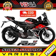 Sticker R15 V2 gk full Stiker R15 V2 Striping R15 V2 Striping emblem R15 V2 motif shark