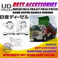 NISSAN CD45/CKA457/CD48/CW520 DOOR OUTER HANDLE CHROME 1SET HIGH QUALITY