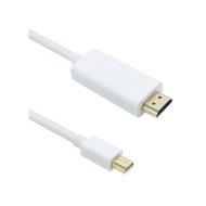 [LOCAL] 6FT 1.8M MINI DISPLAYPORT TO HDMI MALE ADAPTER CABLE