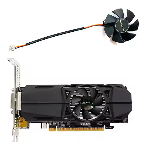 FS1250-S2053A 47mm DC12V 0.19A 3Pin GTX1050 For GIGABYTE GTX 1030 1050 1050Ti OC Low Profile 750 Ti 