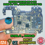 ORIGINAL Mesin Main Board Xiaomi Mi 9 Mi9 SE - NYALA MINUS