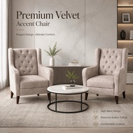 Chesterfield Wing Chairs sofa perabot murah (1 pcs RM299)