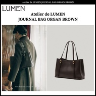 Atelier de LUMEN JOURNAL BAG ORGAN BROWN