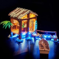 LED Light Set Compatible with Lego 75636 Windmill Village Hut (No Model), Decorative Lighting Set Co
