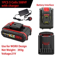 2988VF/1688VF/988VF/588VF/188VF Large Capacity Lithium Battery 59800mAH Makita Socket Impact Drill G