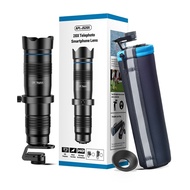 60x APEXEL เลนส์ติดกล้องโทรศัพท์ Zoom Telefoto พิเศษ36X มีประสิทธิภาพ28X ตาข้างเดียวกล้องโทรทรรศน์โล