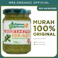 Artigiana Genovese Organic Garlic Free Pesto 130 Gr