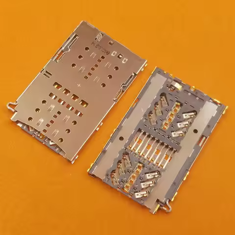 1Pcs SIM Card Reader Slot Tray Connector Holder Plug For Samsung Galaxy S7 Edge S8 Plus S8Plus S9 S1
